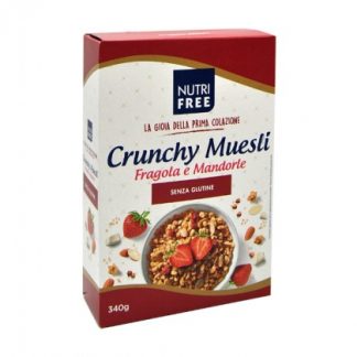 Nutrifree Crunchy Muesli Strawberry Almonds 340гр