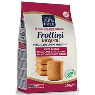 Nutrifree Песочное печенье из муки грубого помола без сахара 250гр.