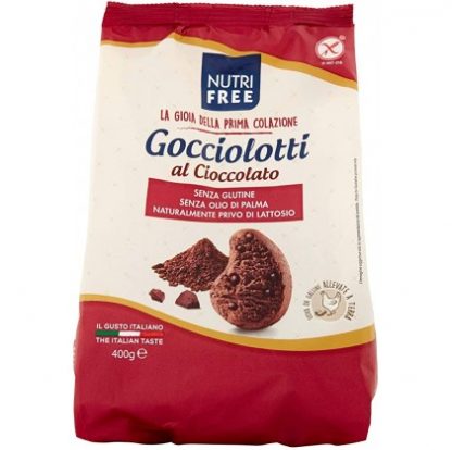Шоколад Nutrifree Gocciolotti 400гр