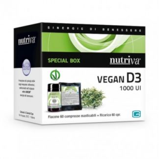 Nourished Vegan D3 60 таблеток + добавка