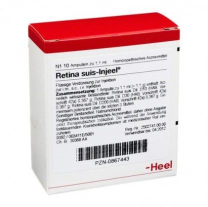 Retina Suis Injeel 10 Ampoules 1,1 мл каблук