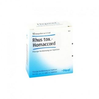 Каблук Rhus Tox Homaccord 10 Ampoules 1,1 мл