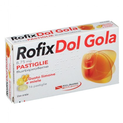Rofixdol Throat 16 таблеток с лимонным медом