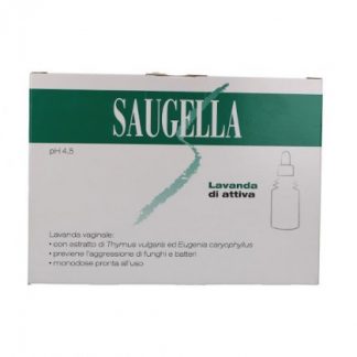 Saugella Lavender Active 140 мл 4 флакона