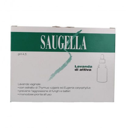 Saugella Lavender Active 140 мл 4 флакона