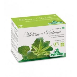 Мелисса и Вербена Тисана Био 20 фильтровальных мешков