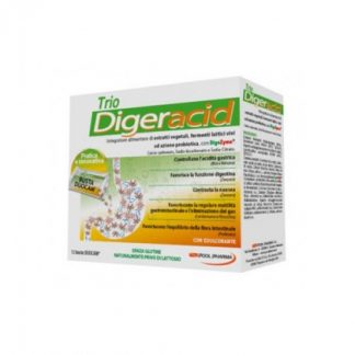 Добавка для сжигания и повышения кислотности Trio Digeracid, 12 пакетиков