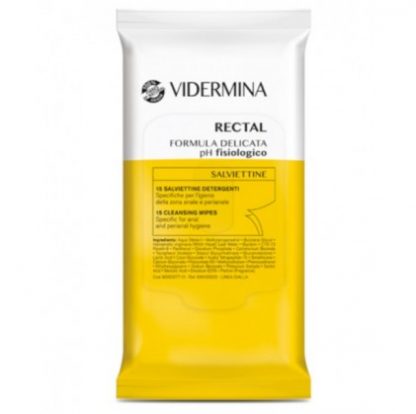 Vidermina Rectal Wipes 15 шт.