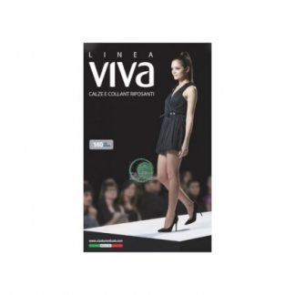Viva 140Den Гольфы с открытым носком Черные 5