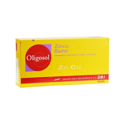 Цинк-медь 28 флаконов по 2 мл