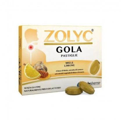 Zolyc Горло Мед Лимон 24 Таблетки