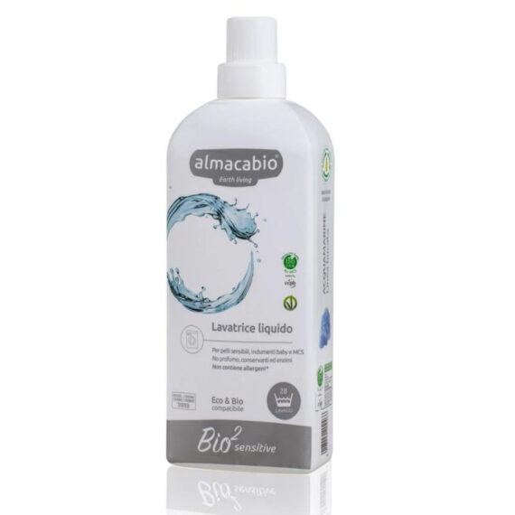 Lavatrice senza enzimi Bio2 Sensitive – 1000 ml