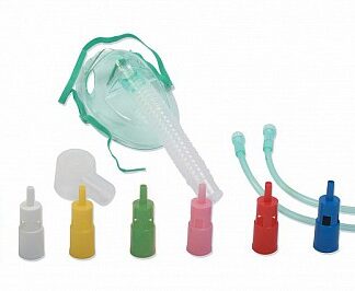 Maschera Venturi per ossigeno a Concentrazione Variabile per Adulti OS/60K