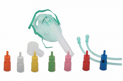 Maschera Venturi per ossigeno a Concentrazione Variabile per Adulti OS/60K