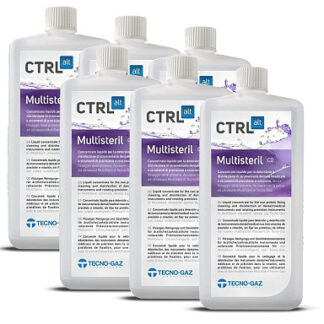Multisteril CD Tecno-Gaz liquido concentrato - 6 flaconi da 1 lt.