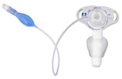 Shiley 10CN10R cannula tracheostomica con cannula interna, cuffiata, misura 10