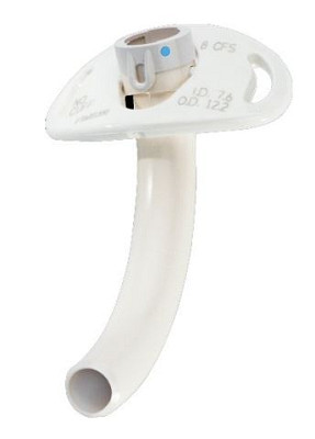 SHILEY 10LGT cannula non cuffiata controcannula riutilizzabile id 8,9