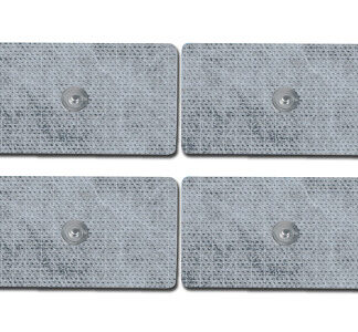 Elettrodi a Clip per Elettrostimolazione e Tens 45x80 - 4 pz.
