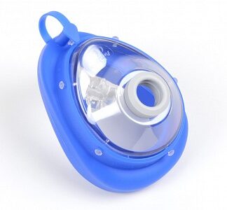 Mascherina ambu nr. 6 - adulto large blu
