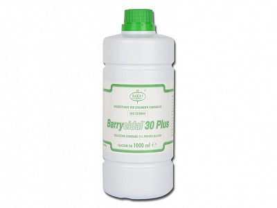 Barrycidal "30 plus" - germicida diluito 5% - bottiglia da 1 litro - conf. 12 pz.
