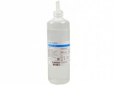 Soluzione salina sterile b-braun ecolav - 500 ml - conf. 10 pz.