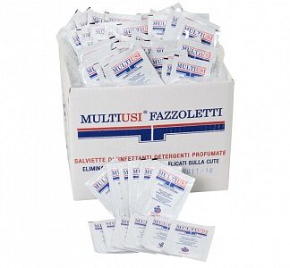 Salviettine disinfettanti - bustina singola - conf. 400 pz.