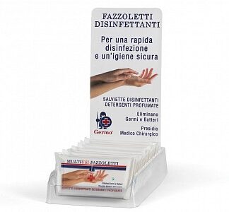 Fazzolettini multiusi pocket - flow pack da 20 pezzi - conf. 16 pz.