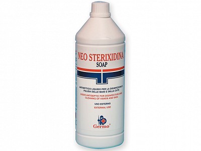 Neo sterixina soap - sapone disinfettante, flacone da 1 litro