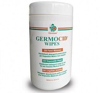 Germocid wipes - salviettine - alcohol 15% - tubetto