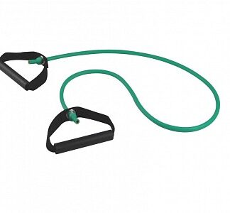 Tubo latex con maniglie 125 cm x 2,0 mm - soft - verde