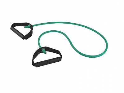 Tubo latex con maniglie 125 cm x 2,0 mm - soft - verde