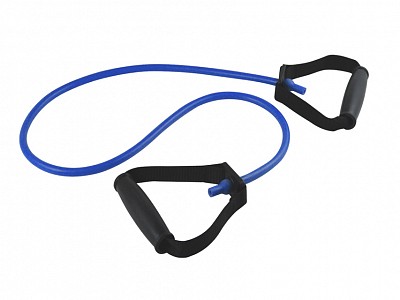 Tubo latex con maniglie 125 cm x 3,0 mm - resistente - blu