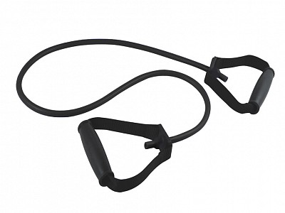 Tubo latex con maniglie 125 cm x 3,5 mm - x-resistente - nero