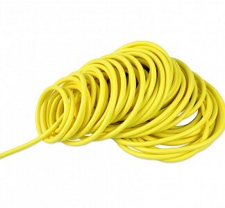 Matassa tubo latex 25 m x 1,5 mm - x-soft - giallo