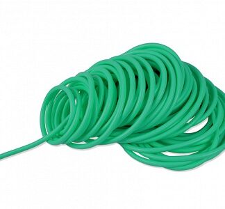 Matassa tubo latex 25 m x 2,0 mm - soft - verde