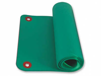Materassino con fori 180 x 60 x h 1,6 cm - verde