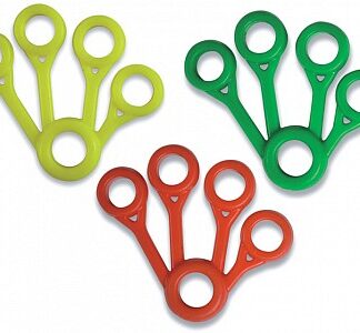 Set da 3 esercitatori per dita - set 3 pz.