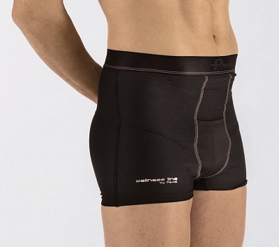 Boxer ErniaBoxer alto colore nero Wellness 655