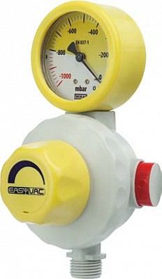 REGOLATORE DI VUOTO EASYVAC 1000 E=Innesto UNI; U=1/2"M