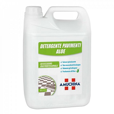 Amuchina lavapavimenti igienizzante con Aloe 5l