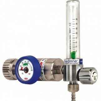 Riduttore di Pressione con Portata Regolabile "MEDIREG II O2 FLM15" G 1/4'' M
