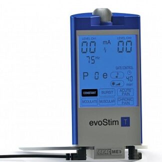 Elettrostimolatore ANTALGICO e MUSCOLARE a due canali TENS e NMS Beac evoStim T