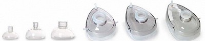 Maschera autoclavabile in silicone per pallone rianimatore