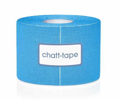 Nastro Kinesiologico ad uso Professionale Chattanooga Chatt-Tape - colore Blu - 5cm x 5m