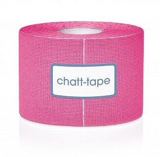 Nastro Kinesiologico ad uso Professionale Chattanooga Chatt-Tape - colore rosa - 5cm x 5m
