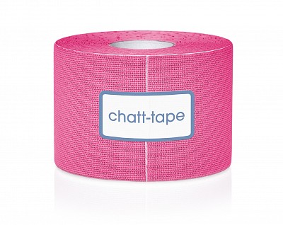 Nastro Kinesiologico ad uso Professionale Chattanooga Chatt-Tape - colore rosa - 5cm x 5m