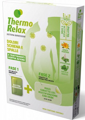 Thermorelax Fito Gel per Dolori Schiena e Spalle - 6 Trattamenti