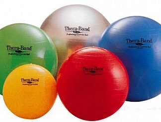 PALLONE PER ESERCIZI THERA-BAND BALL - Ø 85 cm - ARGENTO