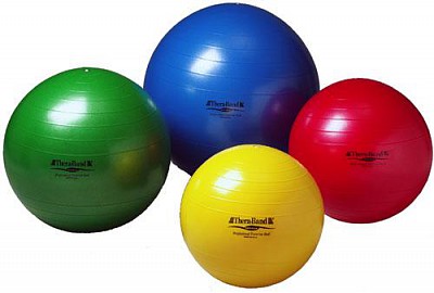 PALLONE PER ESERCIZI THERA-BAND BALL ABS - Ø 75 cm - BLU
