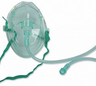Maschera Ossigeno Media Concentrazione con Tubo 2,1 mt OS/100